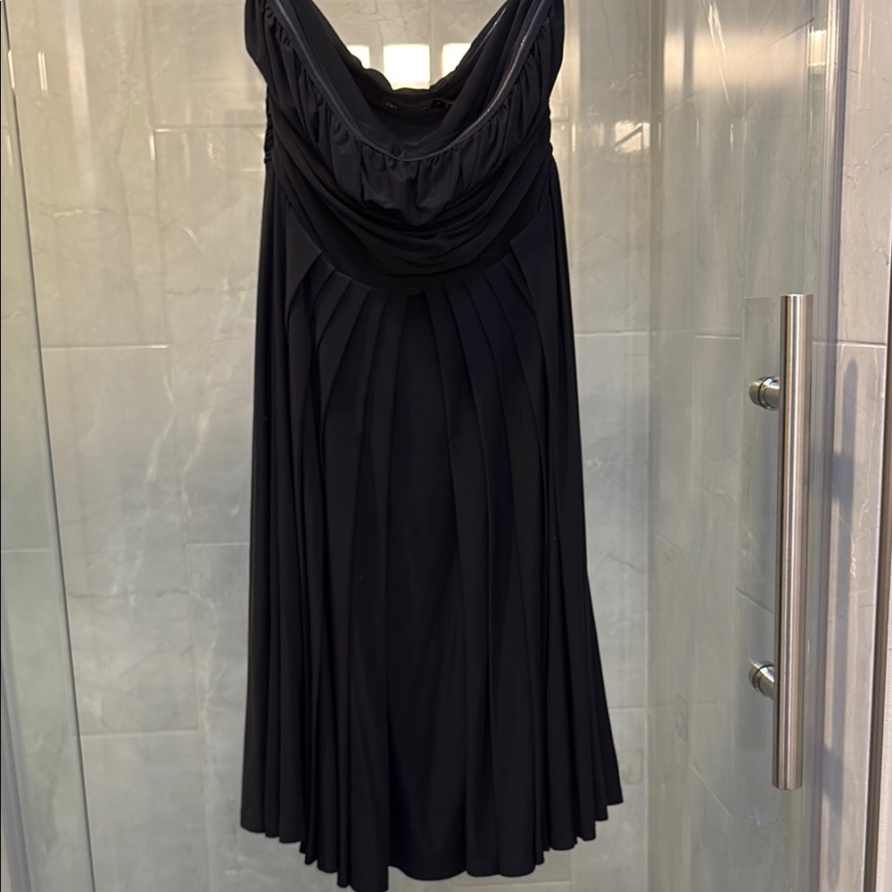 The Limited Black Strapless Sweetheart Sundress